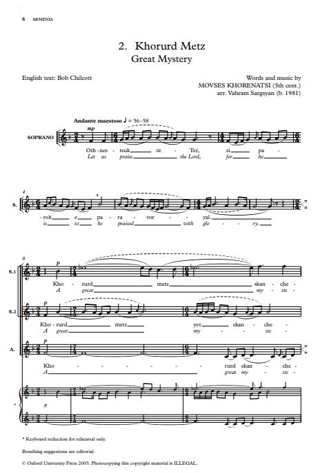 World Carols for Choirs