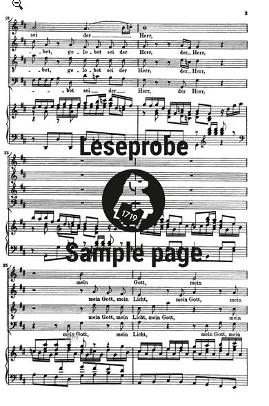 Gelobet sei der Herr, mein Gott BWV 129