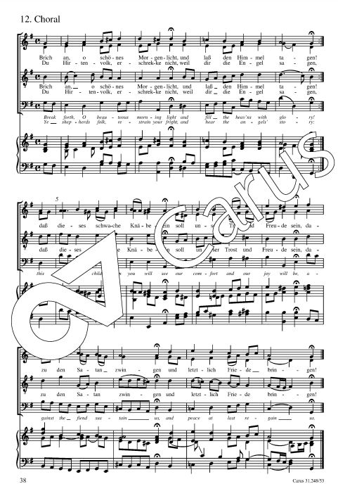 Weihnachtsoratorium, BWV 248