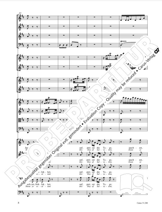 Weihnachtsoratorium Teil I - III, BWV 248