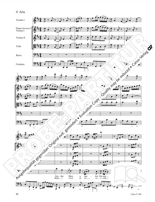 Weihnachtsoratorium Teil I - III, BWV 248