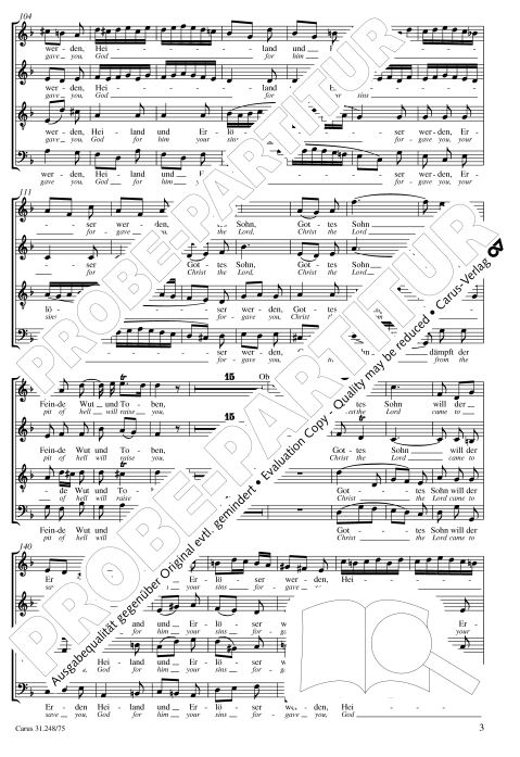 Weihnachtsoratorium, Teil IV-VI, BWV 248