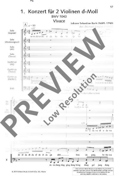 Quer Bach A Cappella