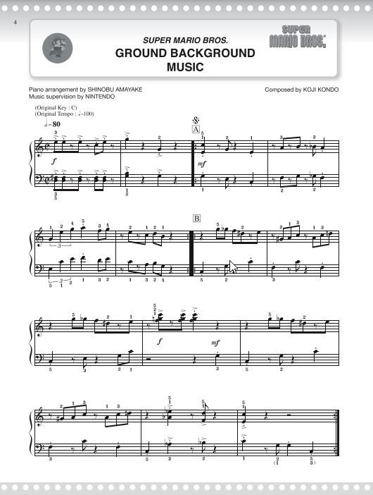 Super Mario Series for Easy Piano