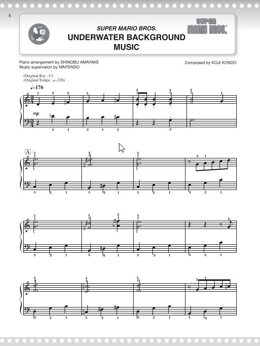 Super Mario Series for Easy Piano