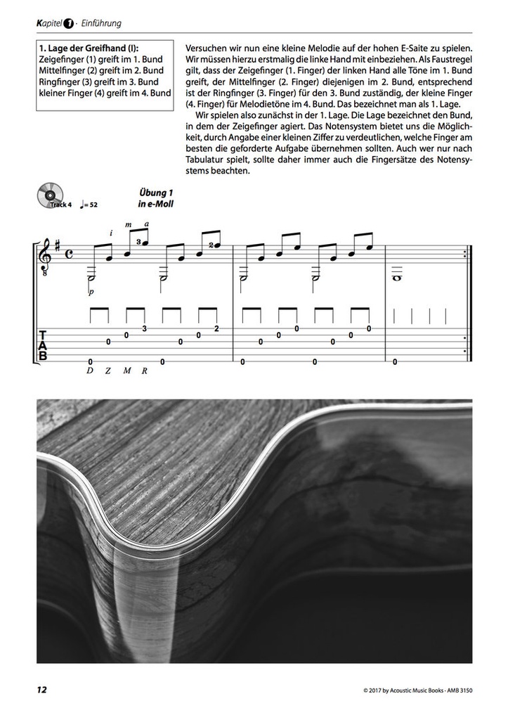 Fingerstyle Guitar von Anfang an