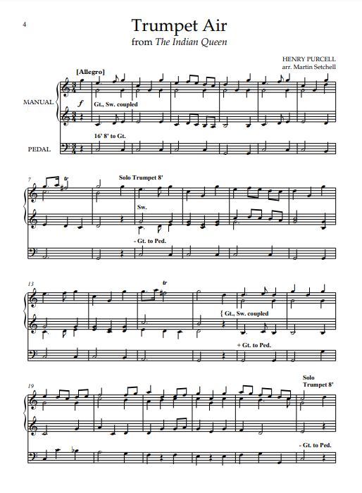 A Purcell Organ Album
