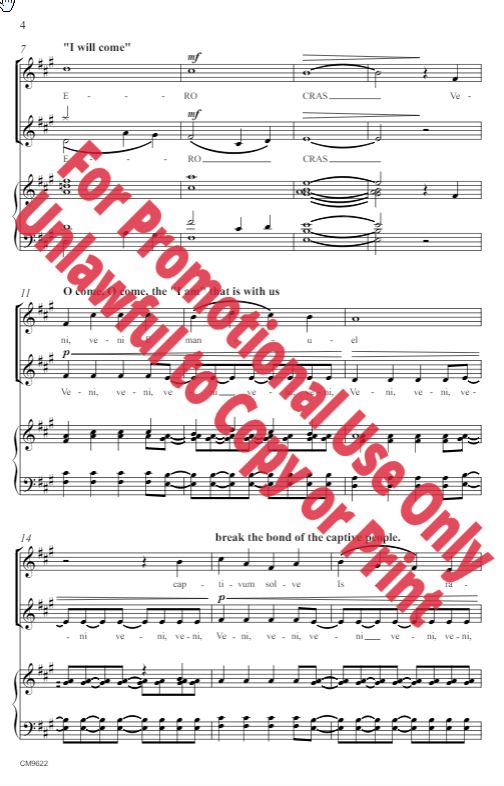 Veni veni Emmanuel (Ero Cras - I will come)