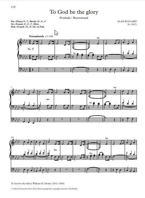 Oxford Hymn Settings for Organists: General Hymns 2