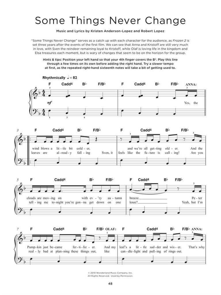 The Frozen Collection - Really Easy Piano