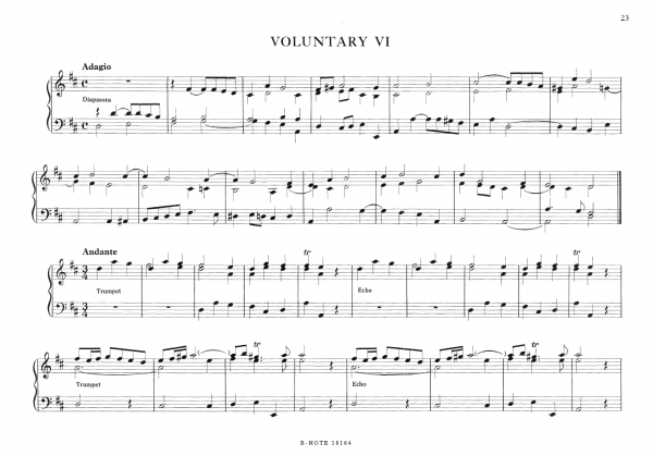 30 Organ Voluntaries Vol. 2: Nr. 11-20 op. 6