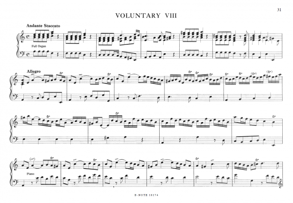 30 Organ Voluntaries Vol. 3: Nr. 21-30 op. 7