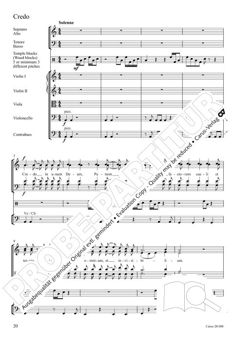 Missa Sancti Francisci Assisiensis - SATB