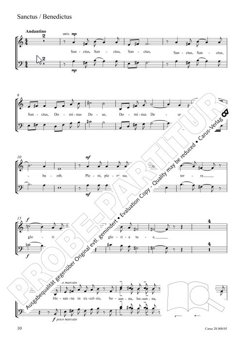 Missa Sancti Francisci Assisiensis - SATB