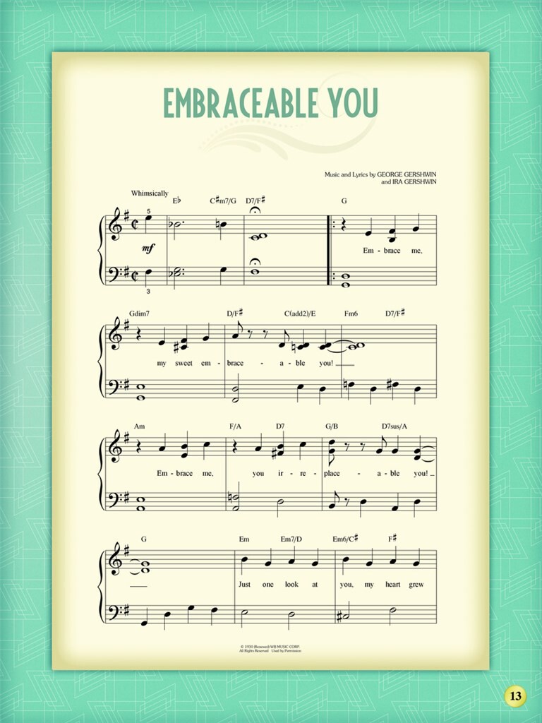 My First Gershwin Song Book