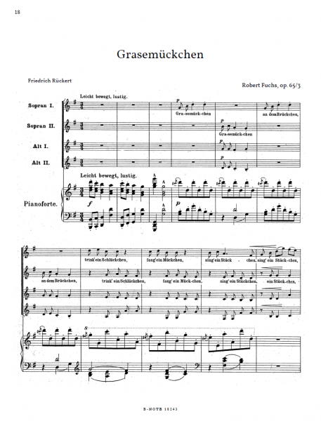 Drei Gesänge op. 65