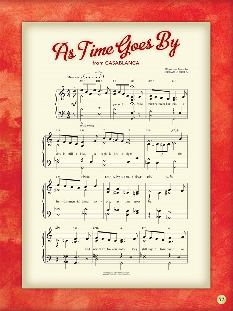 My first Movie Themes Songbook