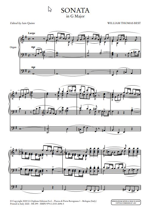 English Organ Sonatas Vol. 1