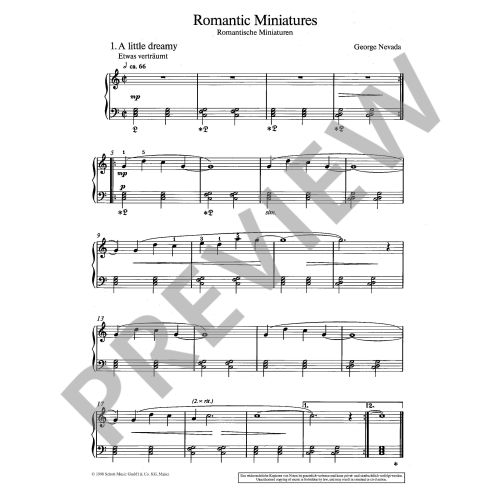 Romantische Miniaturen