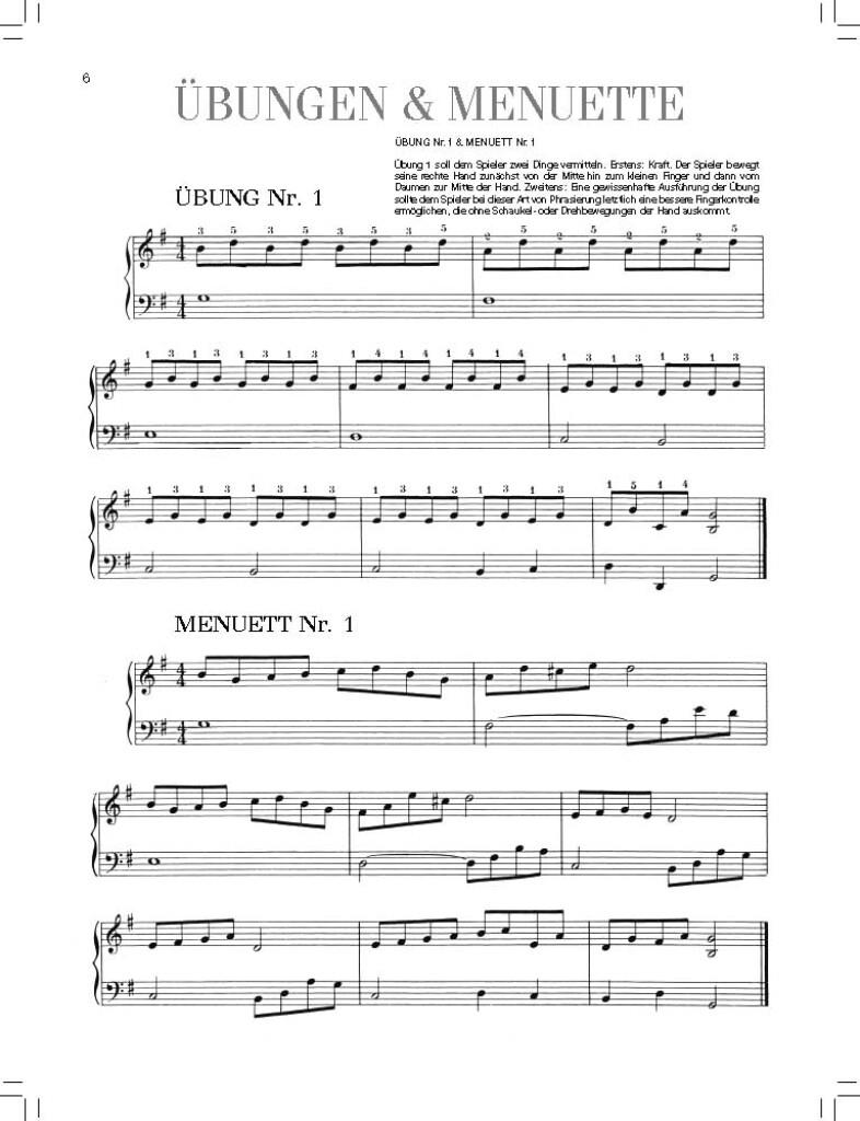 Jazz Piano -  Übungen, Menuette, Etüden und Stücke