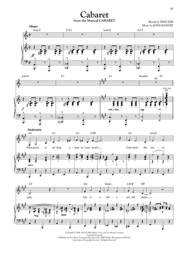 Broadway Belter's Songbook