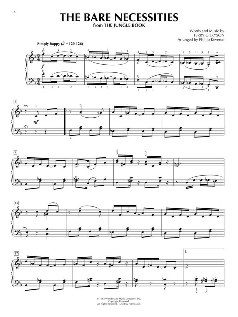 Disney Songs for Ragtime Piano