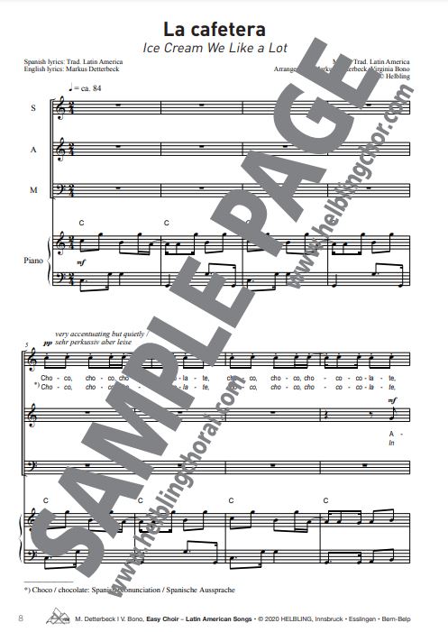 Easy Choir Vol. 1: Latin American Songs