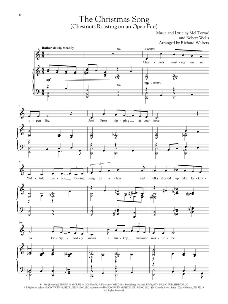 Christmas Songs and Carols for Classical Singers - Low Voice