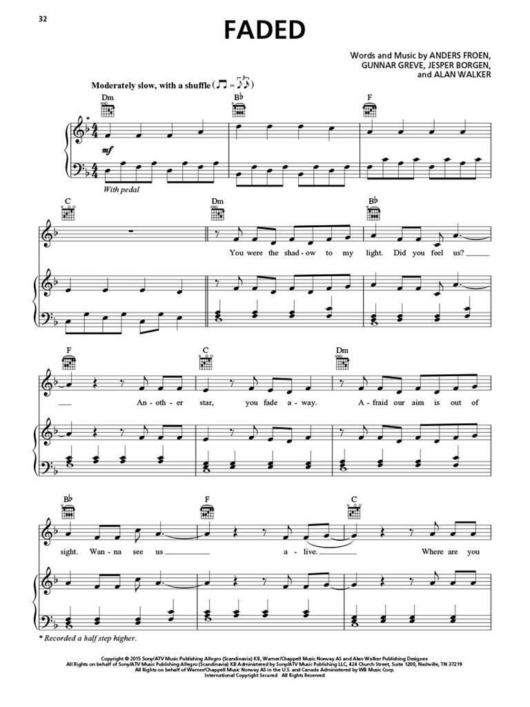 Popular Sheet Music