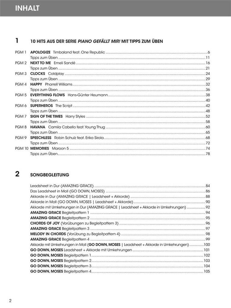 Piano gefällt mir - Workbook