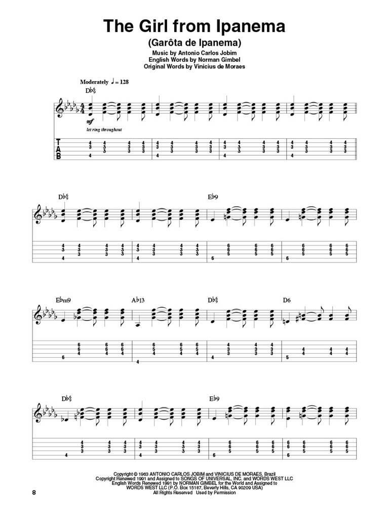 Latin - Guitar Play-Along Vol. 105