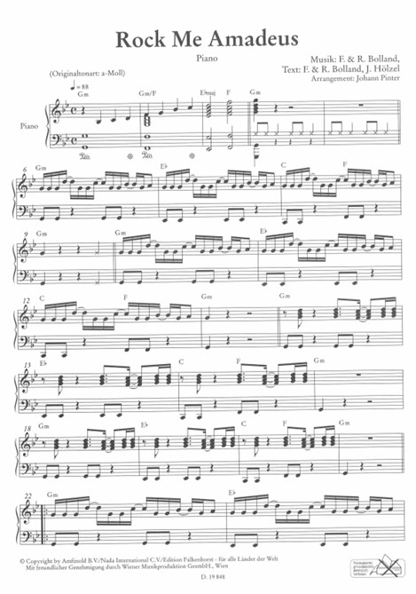 Rock Me Amadeus