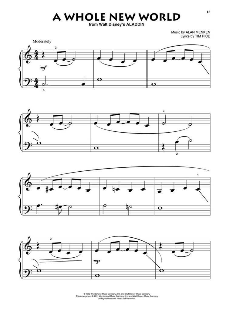 Disney Favorites - Beginning Piano Solo Play-Along Vol. 1
