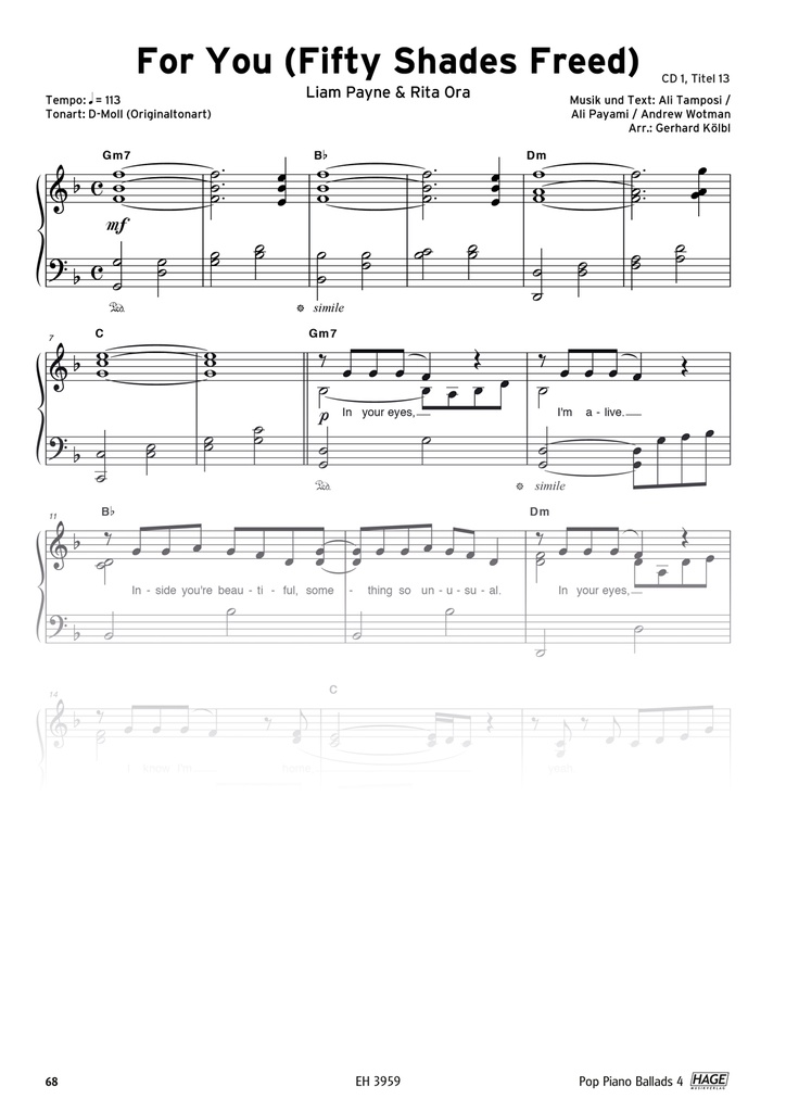 Pop Piano Ballads Bd. 4