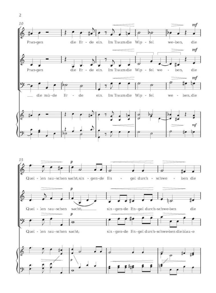 Deutsche Abendlieder I