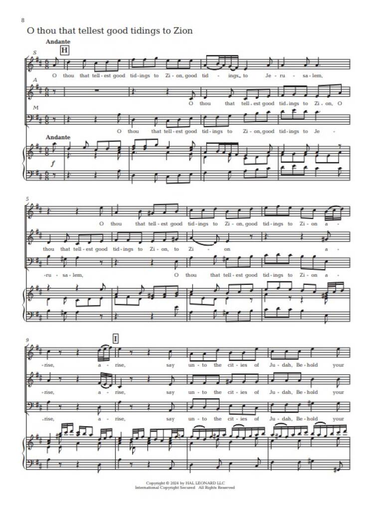 15 Choruses from "Messiah"