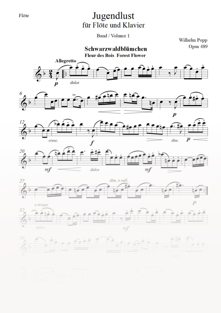 Jugendlust op. 489 - Band 1