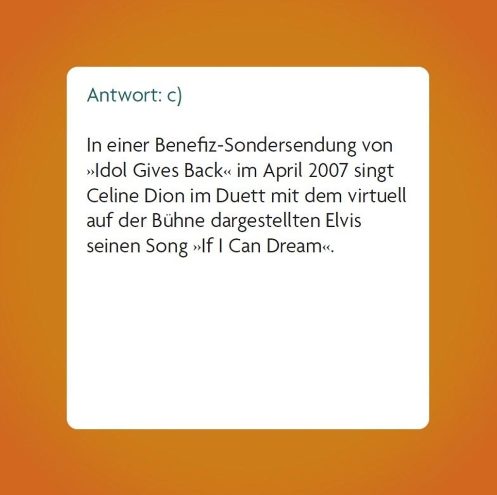 Das Elvis Quiz