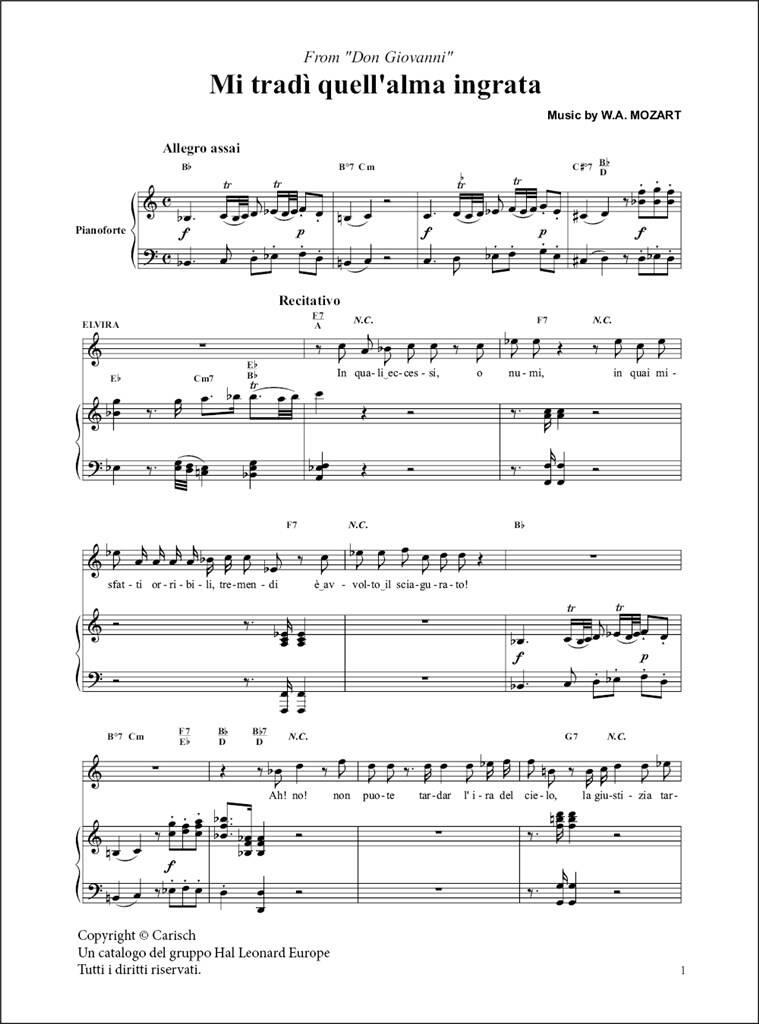 Mi tradi quell'alma ingrata aus "Don Giovanni"