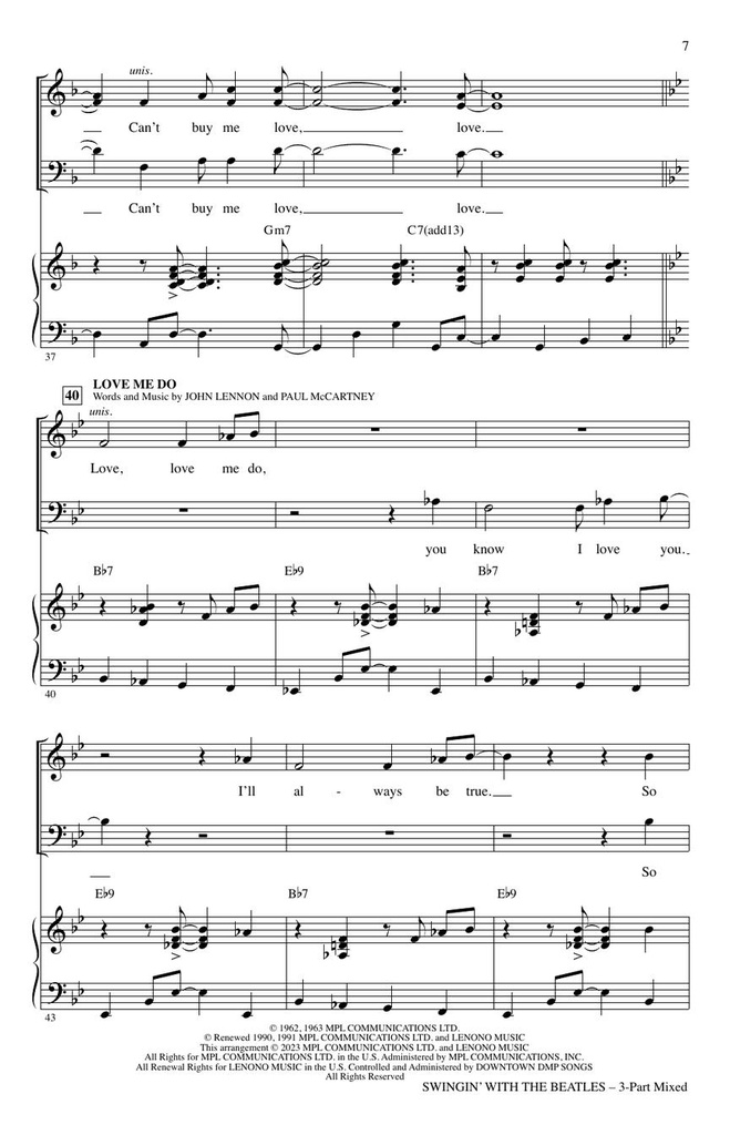 Swingin' with the Beatles - Medley