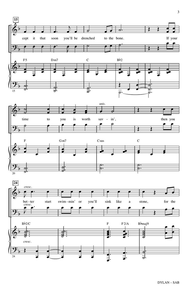 Dylan - Choral Medley