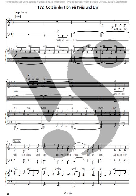Pop-Chorbuch zum Gotteslob 1