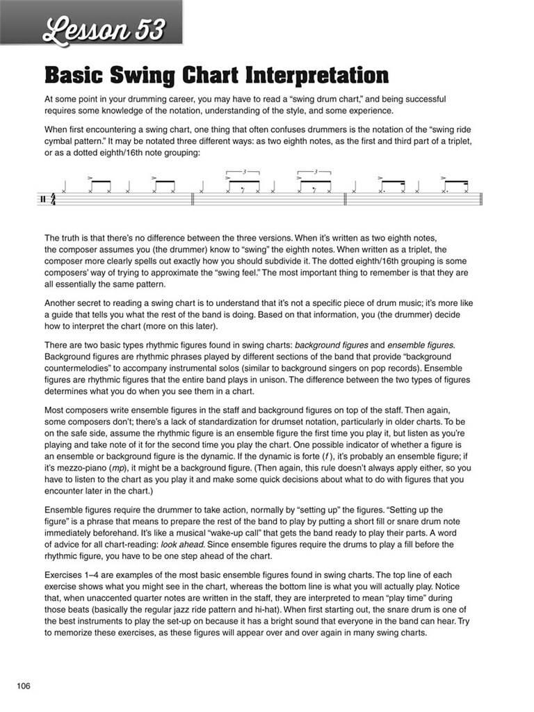 100 Essential Drumset Lessons