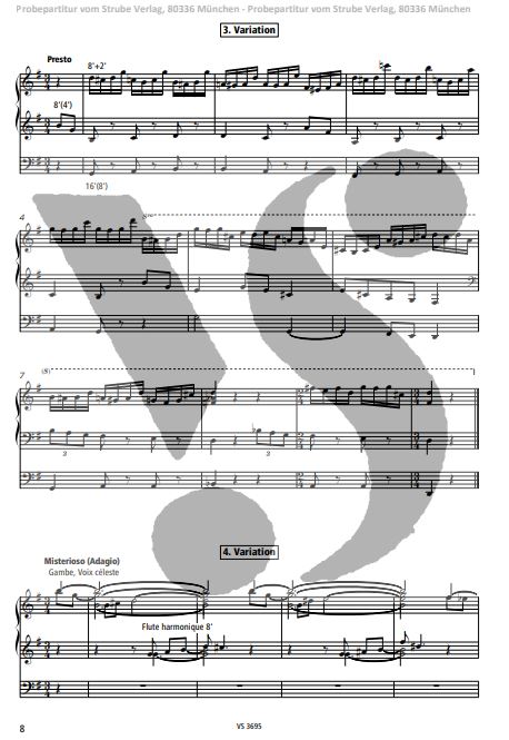 Variationen über ein Menuett von Mozart (KV 1) op. 10
