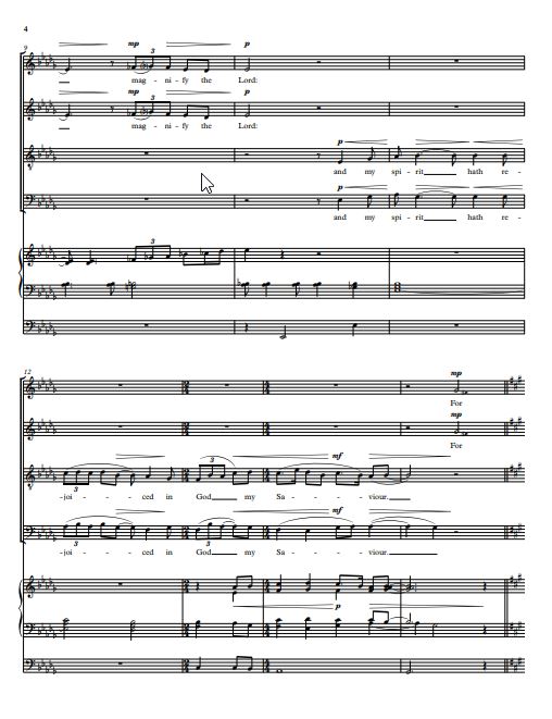 Magnificat and Nunc dimittis (Saint Thomas Service)