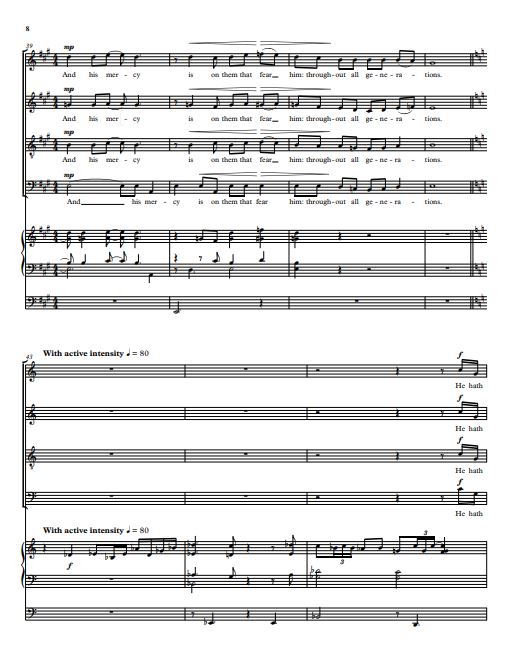 Magnificat and Nunc dimittis (Saint Thomas Service)
