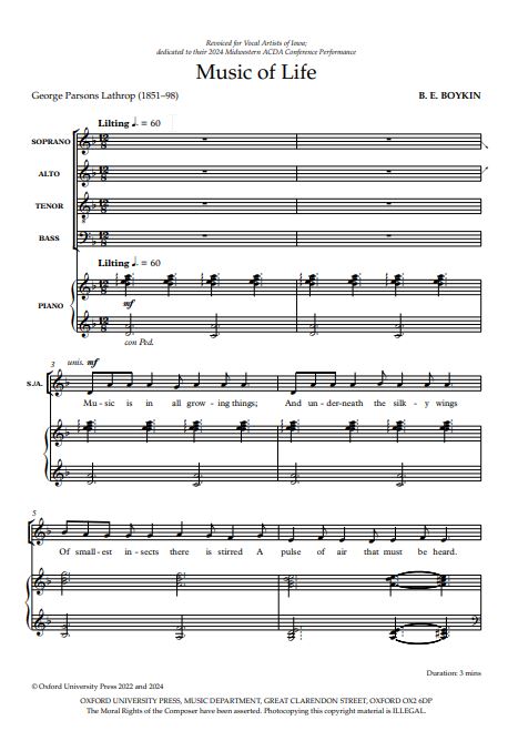 Music of life