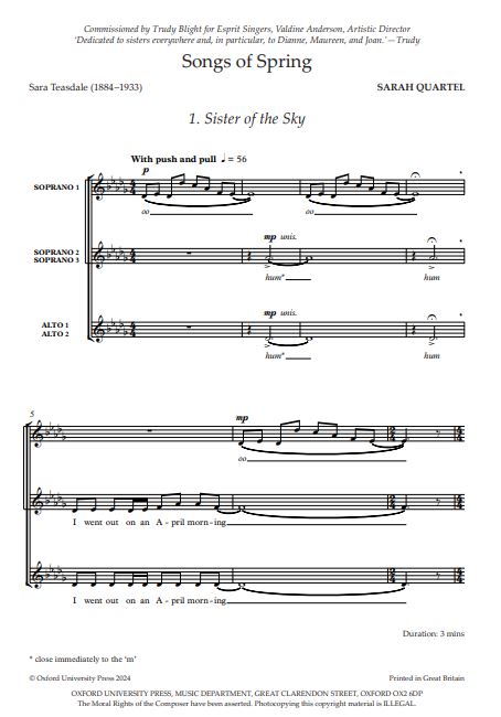 Songs of Spring