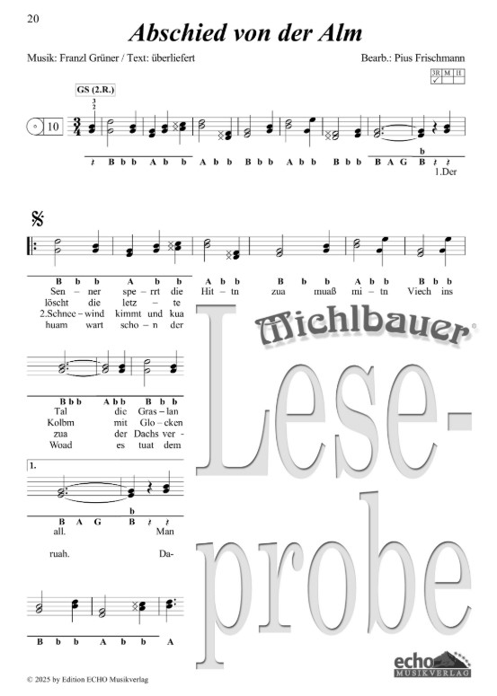 Almerisch g'sungen