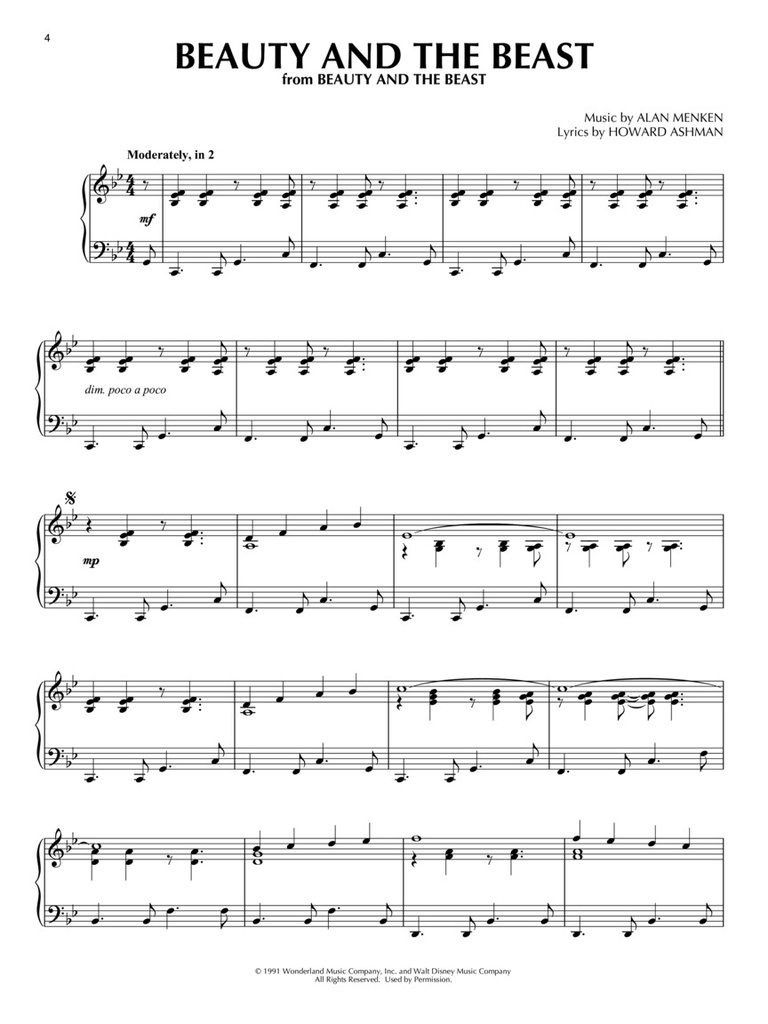 Disney Favorites - Creative Piano Solo